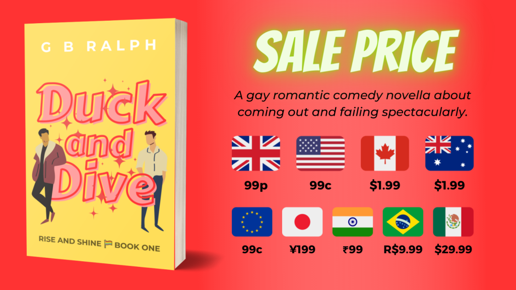 Duck and Dive new cover design and ebook sale prices
